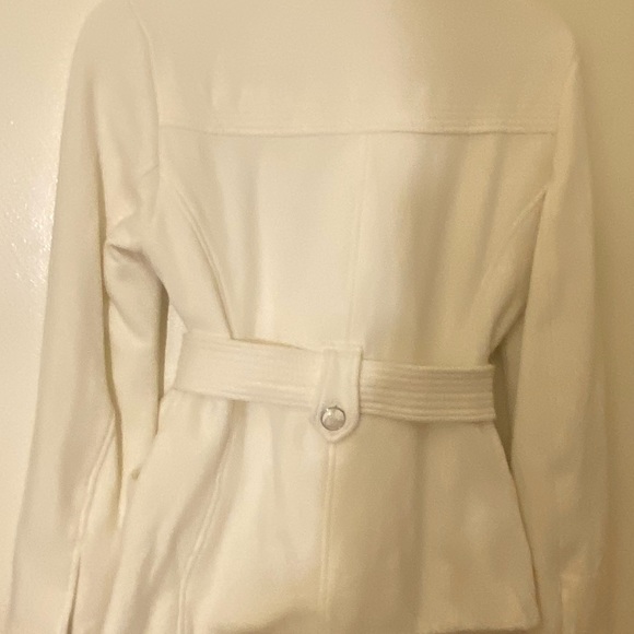 KENNETH COLE REACTION WOMEN DOUBLE BREASTED  BELTED COTTON COAT SIZE S *NEW NT* - Picture 15 of 15